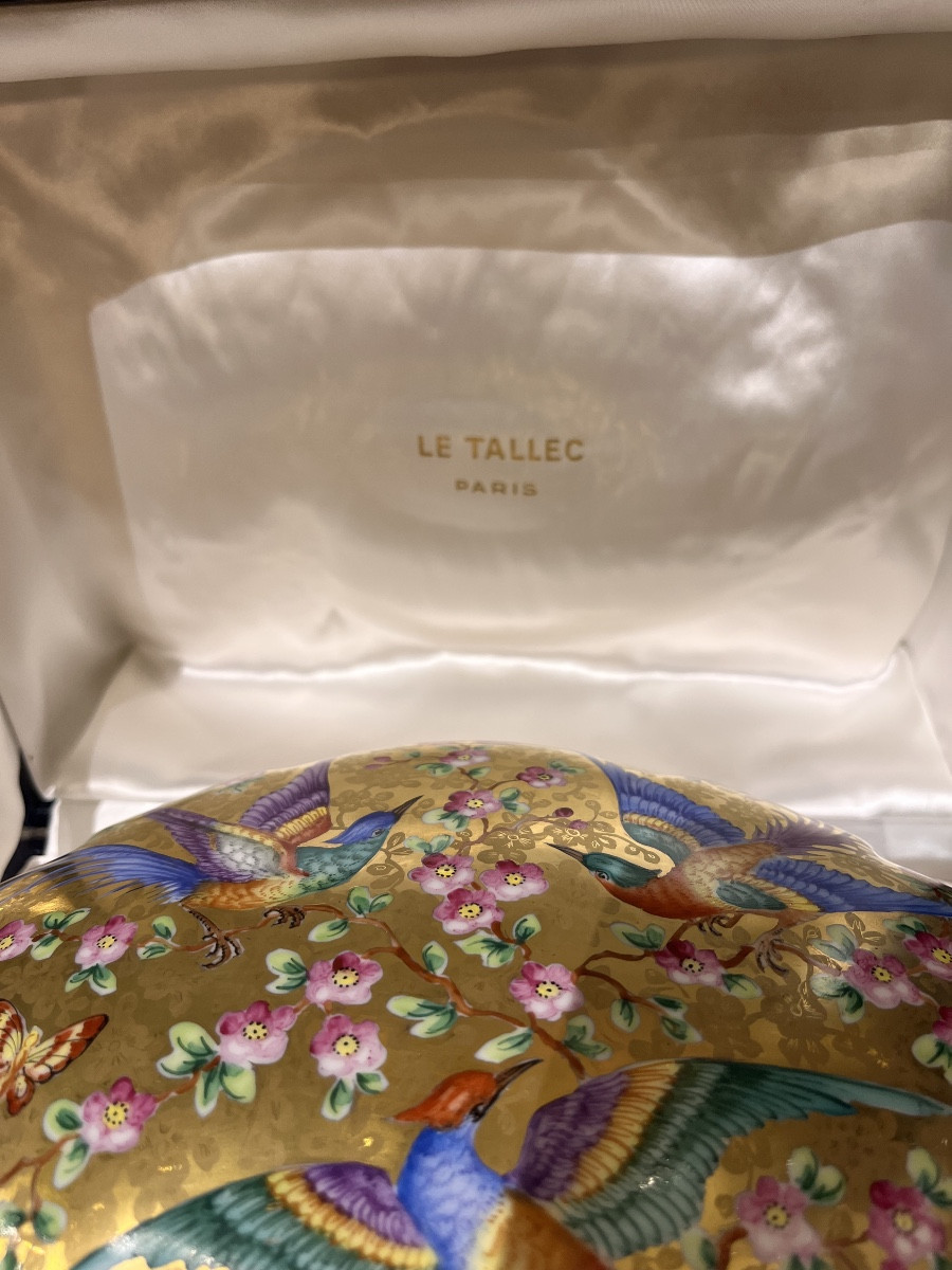 Painted Porcelain Box – Le Tallec, Paris-photo-1