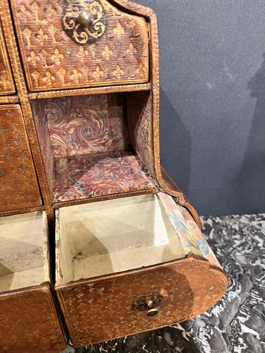 Gold Leather Jewelry Box-photo-1