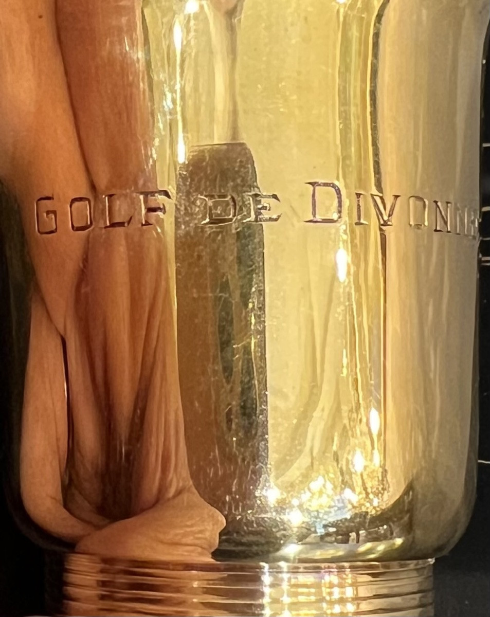 Pair Of Small Solid Silver Goblets, Puiforcat Company – Divonne Golf Course-photo-4