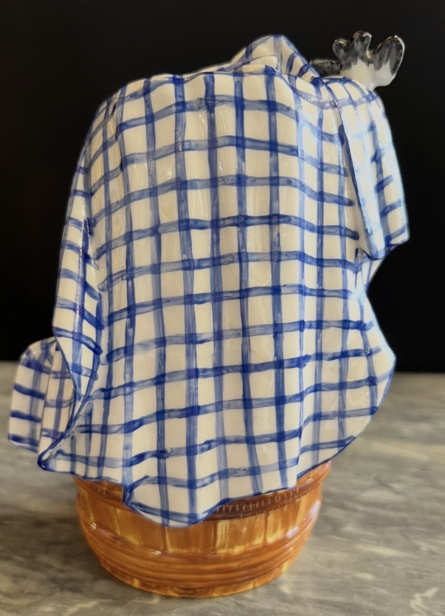 Paire de figures en porcelaine dure polychrome – Le Savetier et La Ravaudeuse  -photo-2