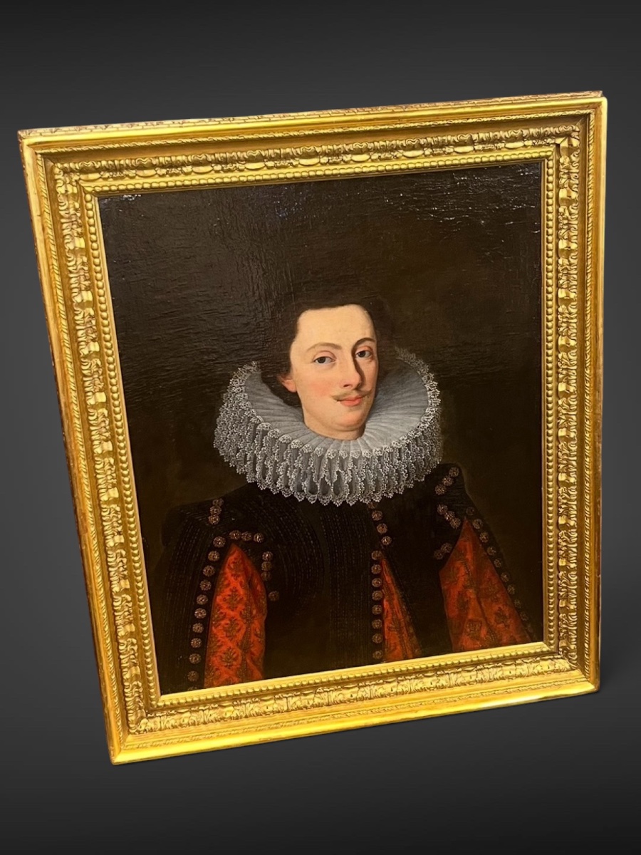 Portrait Of A Court Gentleman – French School, C. 1590–1600