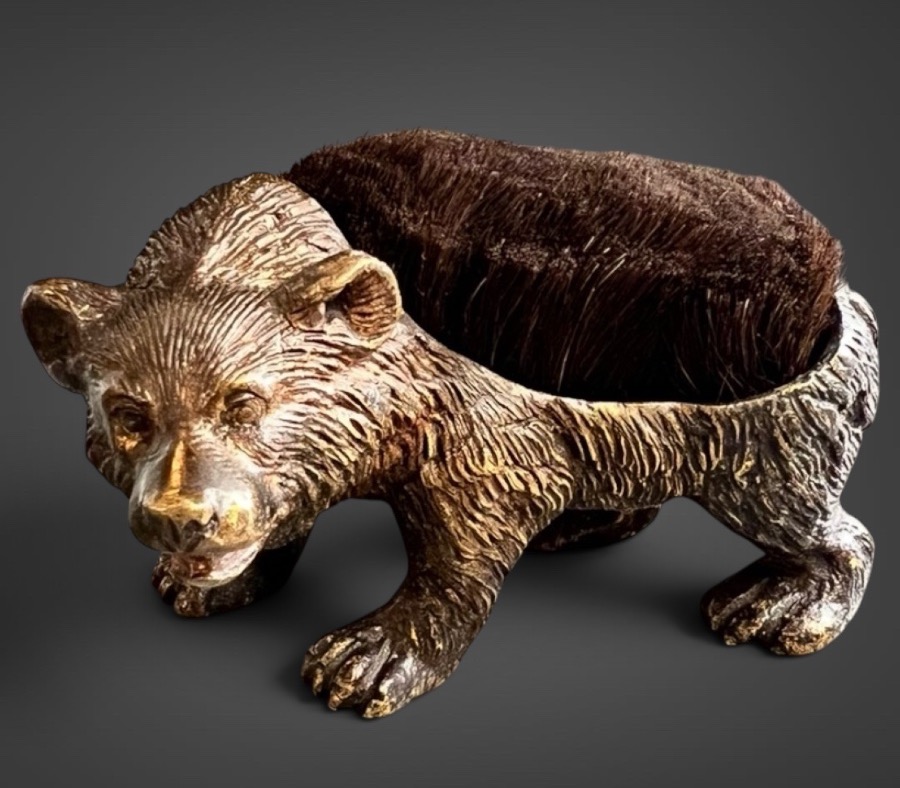 Ours Essuie-plume En Bronze De Vienne – Vers 1900