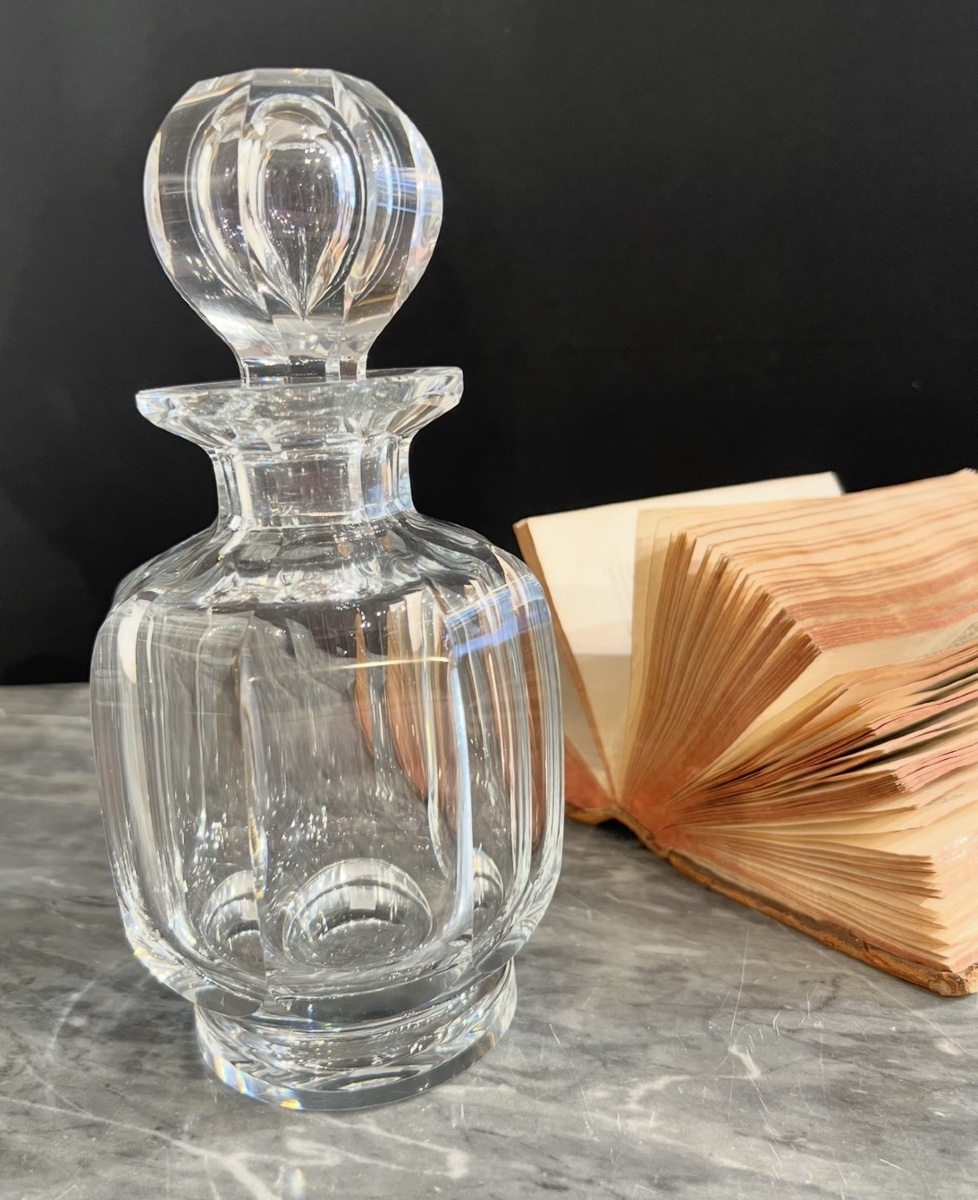 Baccarat — Large Crystal Perfume Bottle, Malmaison Model -photo-2
