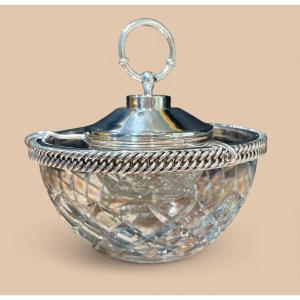 Service à Caviar en Cristal et Argent – Hermès Paris