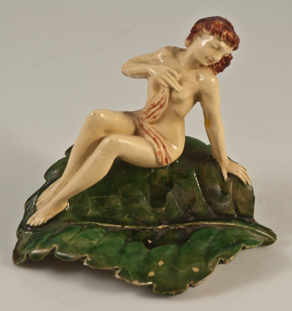 Pin-up 1950 Femme à La Feuille-photo-2