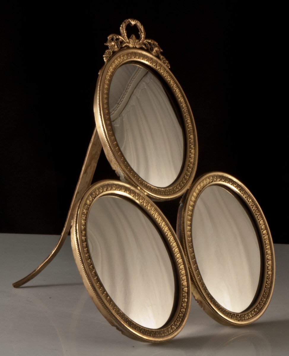 Cadre Photo à 3 Vues Miroir Sorcière