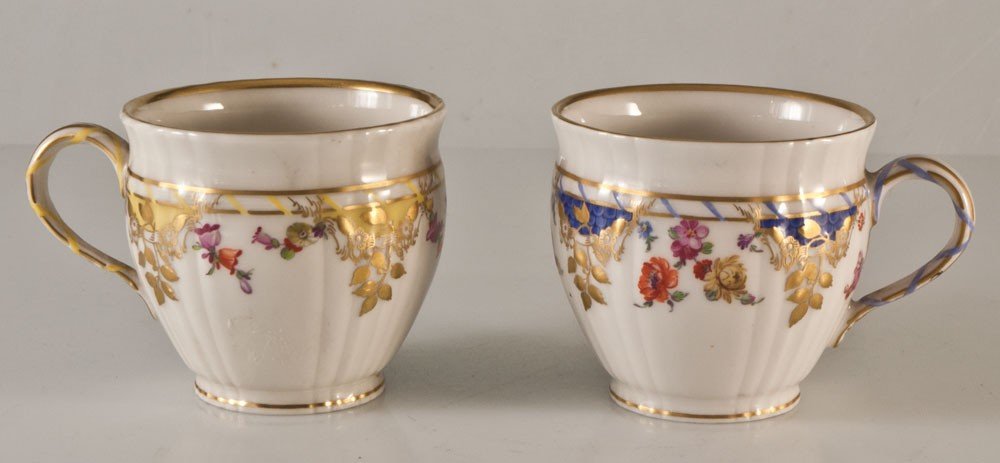 Kpm Berlin 2 Porcelain Cups-photo-1