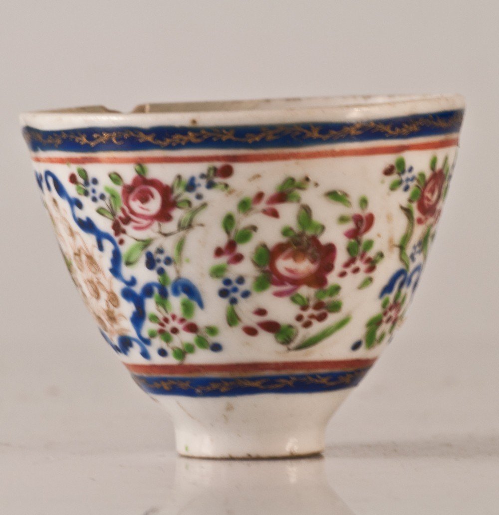 Chinese Goblet Compagnie Des Indes XVIIIth-photo-2