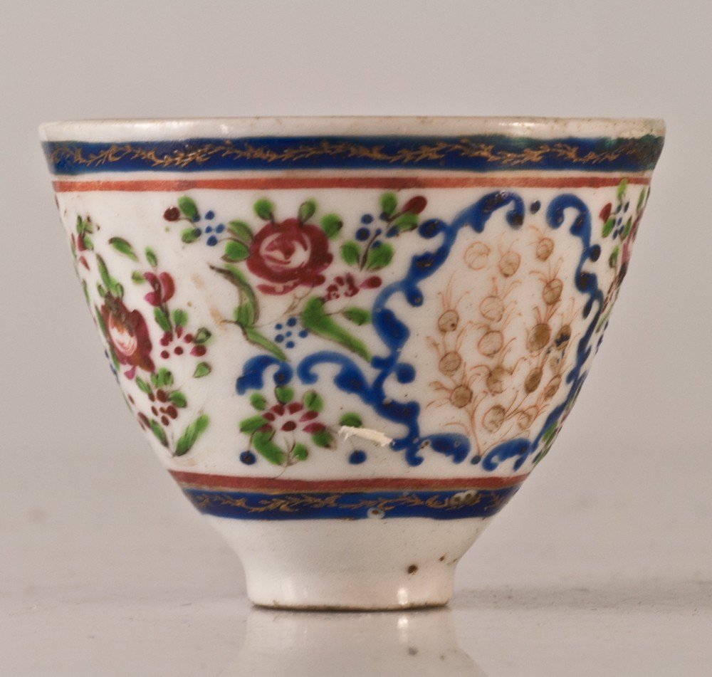 Gobelet Chinois porcelaine Compagnie Des Indes XVIIIème -photo-3