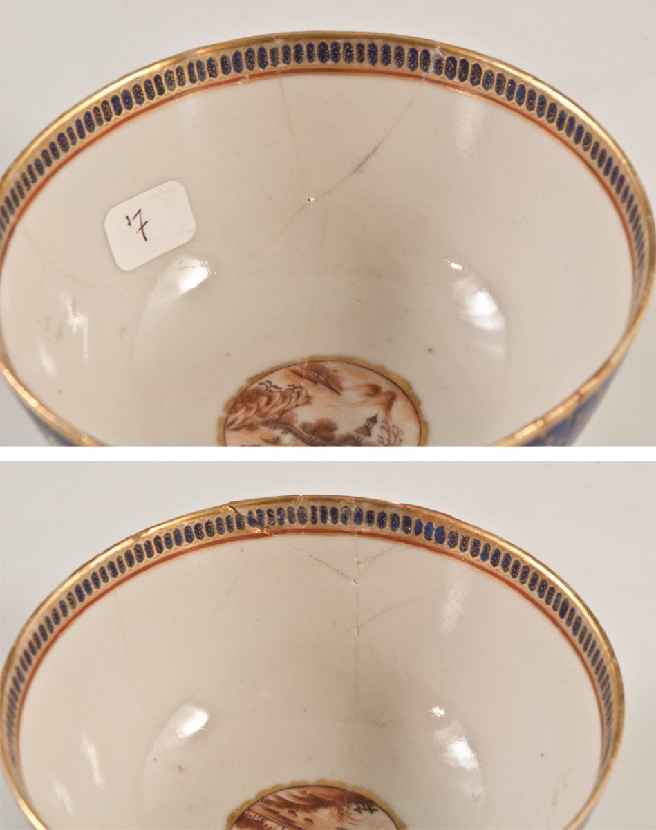 Chinese Porcelain Bowl XVIIIth East India Company Lot7-photo-4