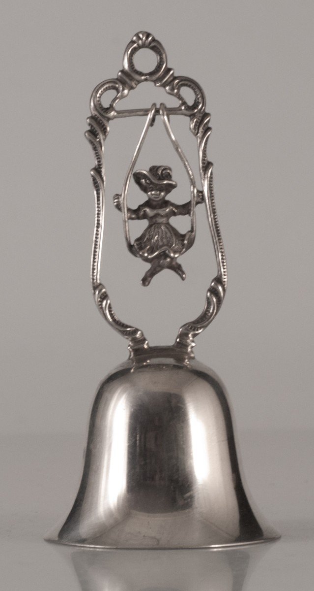 Table Bell In Sterling Silver