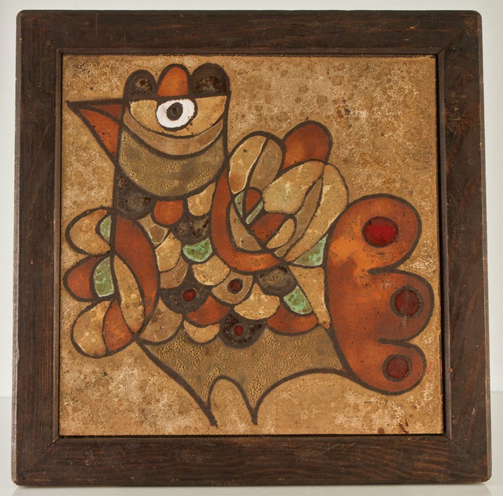 Les Cyclades Workshop - Anduze - Roland Zobel La Poule 1950 - 1960