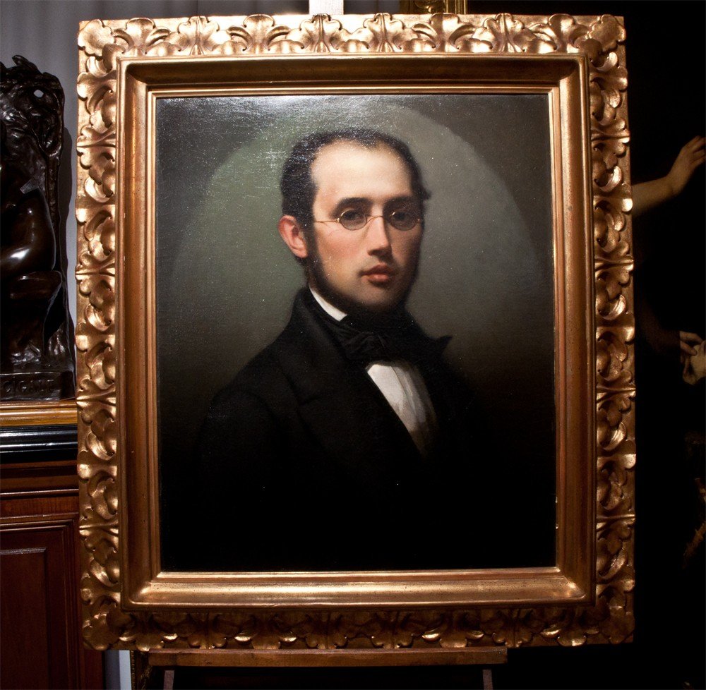 Dominique Antoine Magaud: Portrait Of A Marseille Prefect / Ag 9-photo-3
