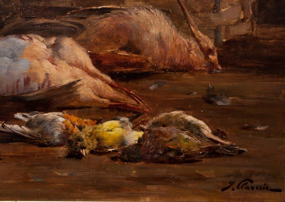 Justin Jules Claverie : Still Life With Game "massacre" / Ag 4-photo-1