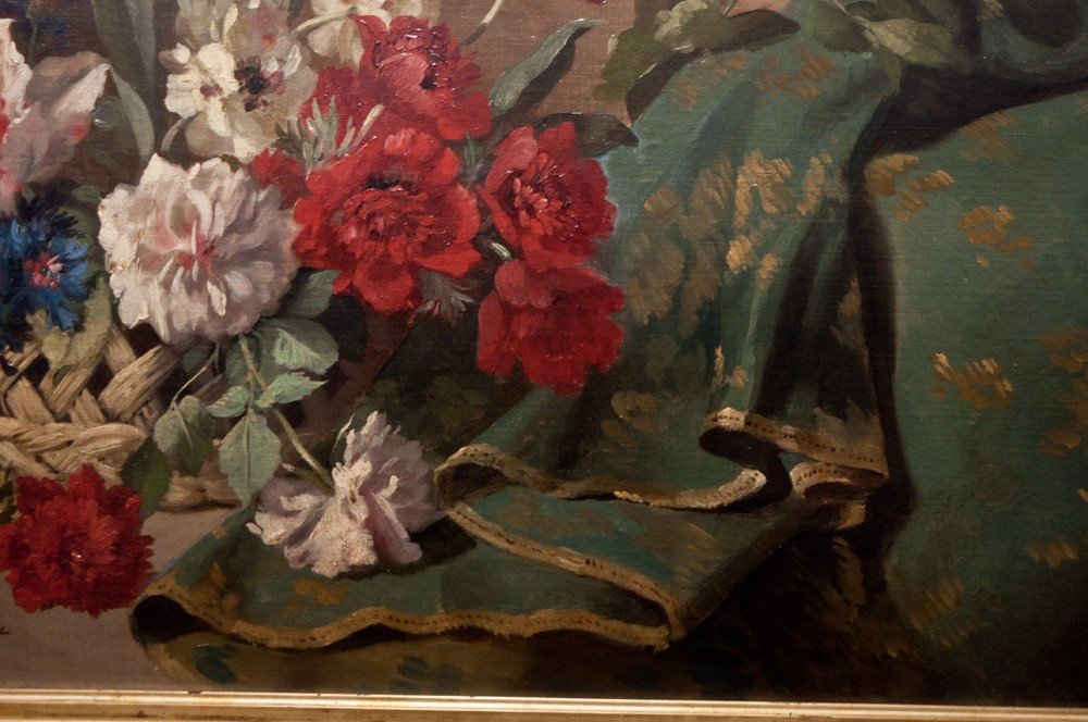 Esther Guillermet, Née Pierret: Still Life With Flowers Ag19-photo-2