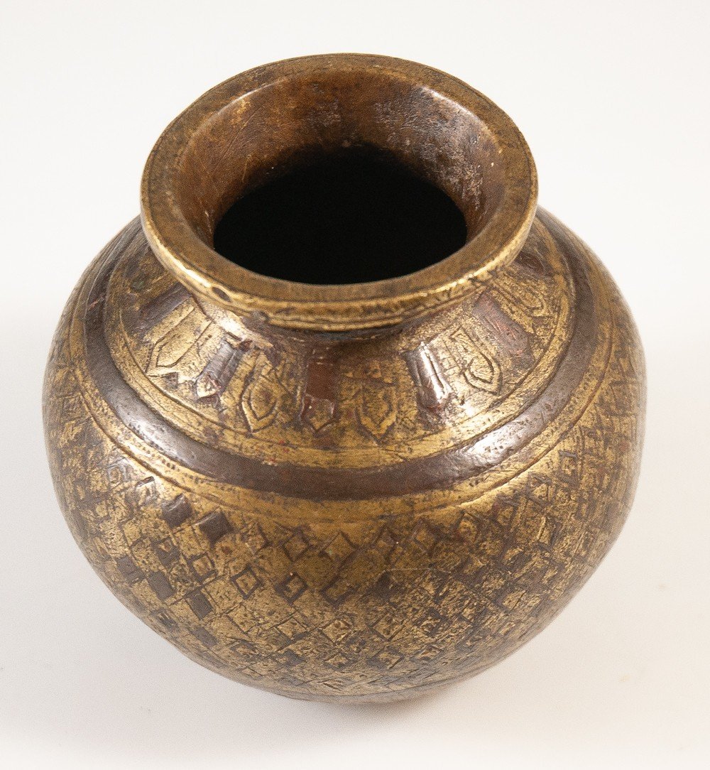 Vase Lota Inde Ganga-jamuna Eau Bénite XVIIIè-photo-2