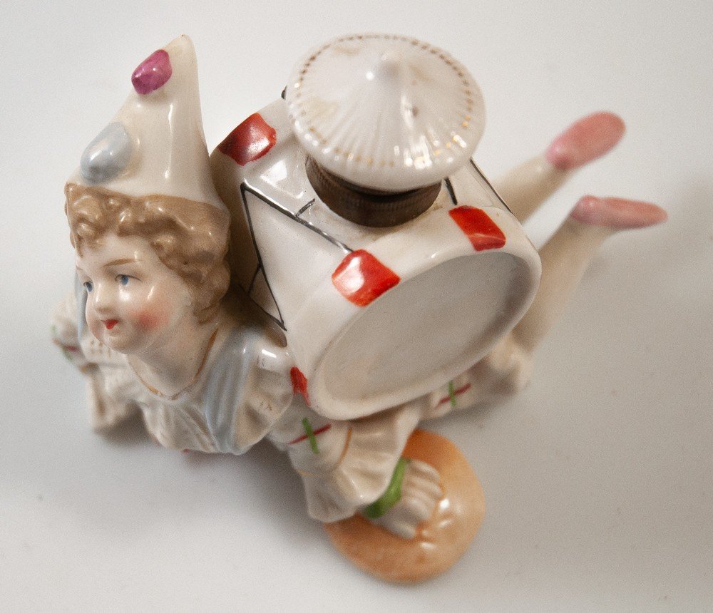 Inkwell Child Drummer Saltimbanque Circus-photo-2