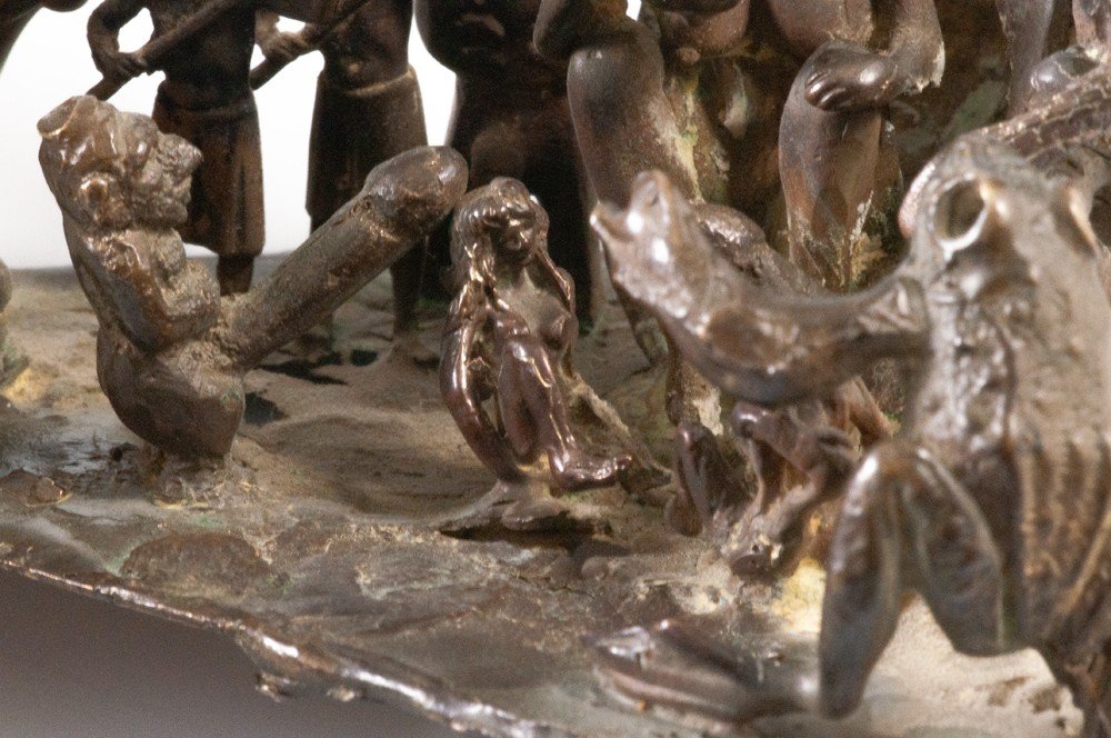 Erotic Bronze Delirium By Sculptor Curiosa-photo-1