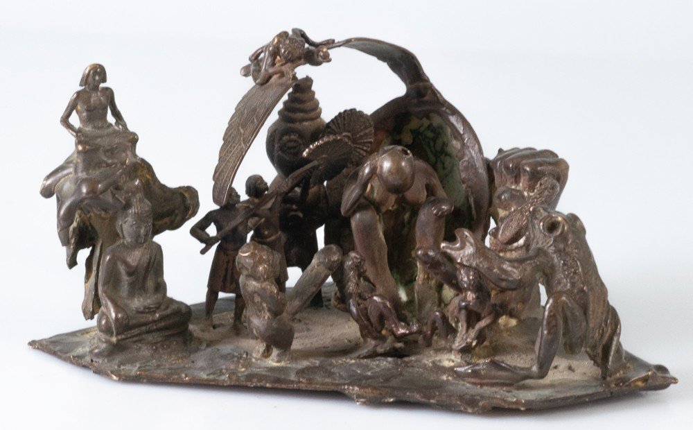 Erotic Bronze Delirium By Sculptor Curiosa