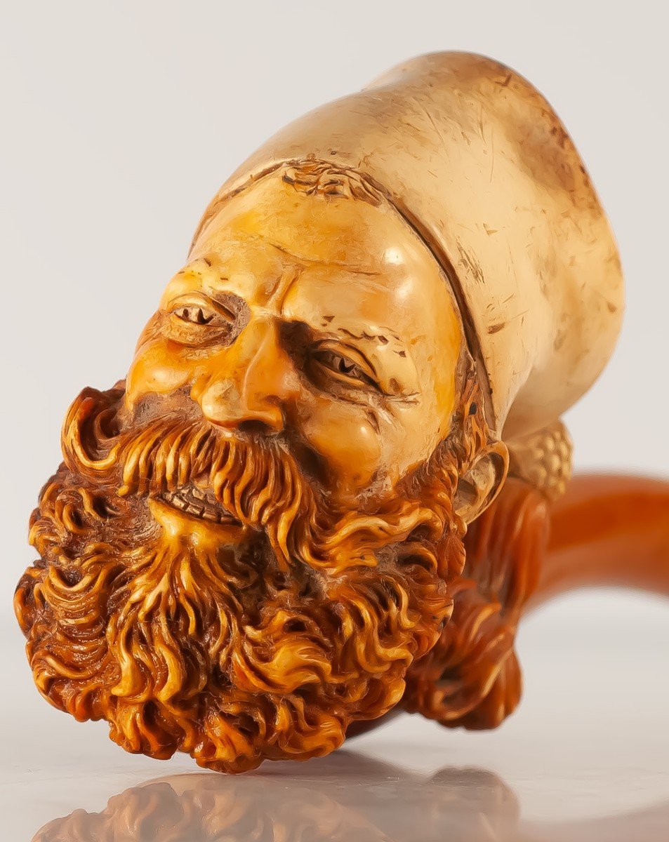 Zouave Head Pipe Meerschaum