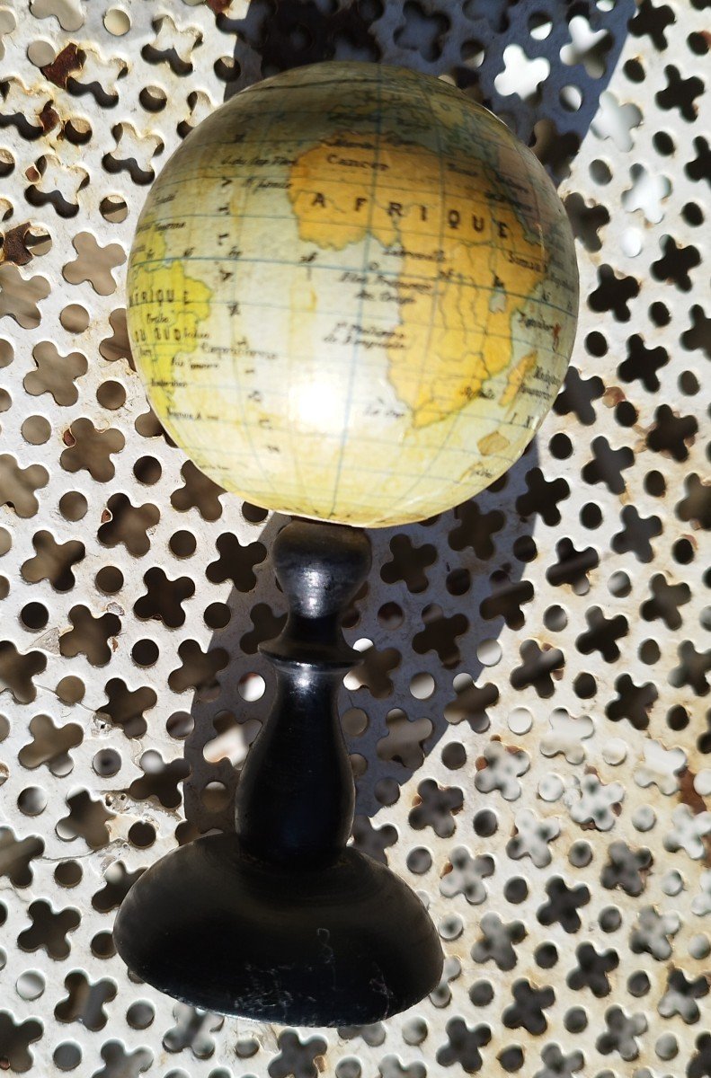 Globe Terrestre Miniature Ikelmer Paris-photo-1