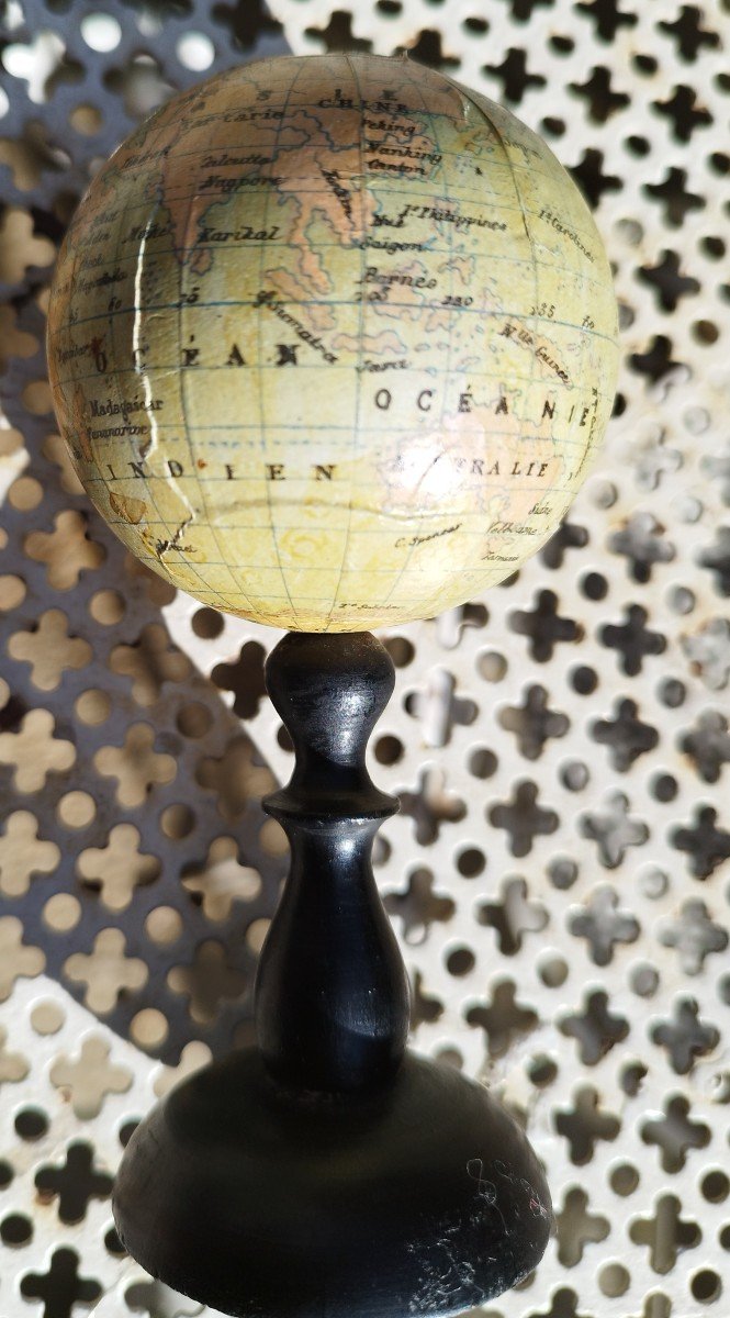 Globe Terrestre Miniature Ikelmer Paris-photo-3