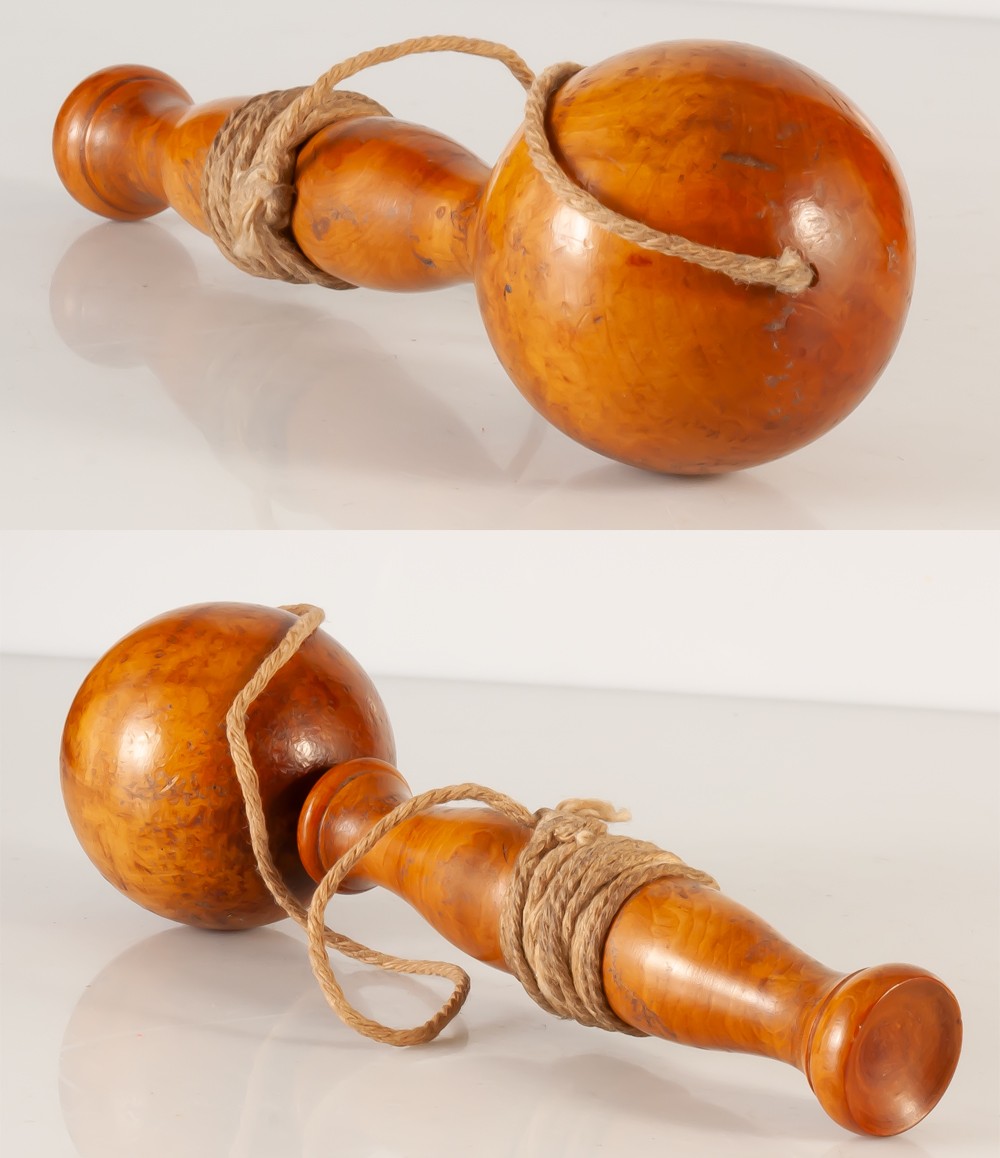 Bilboquet En Bois De Buis -photo-2