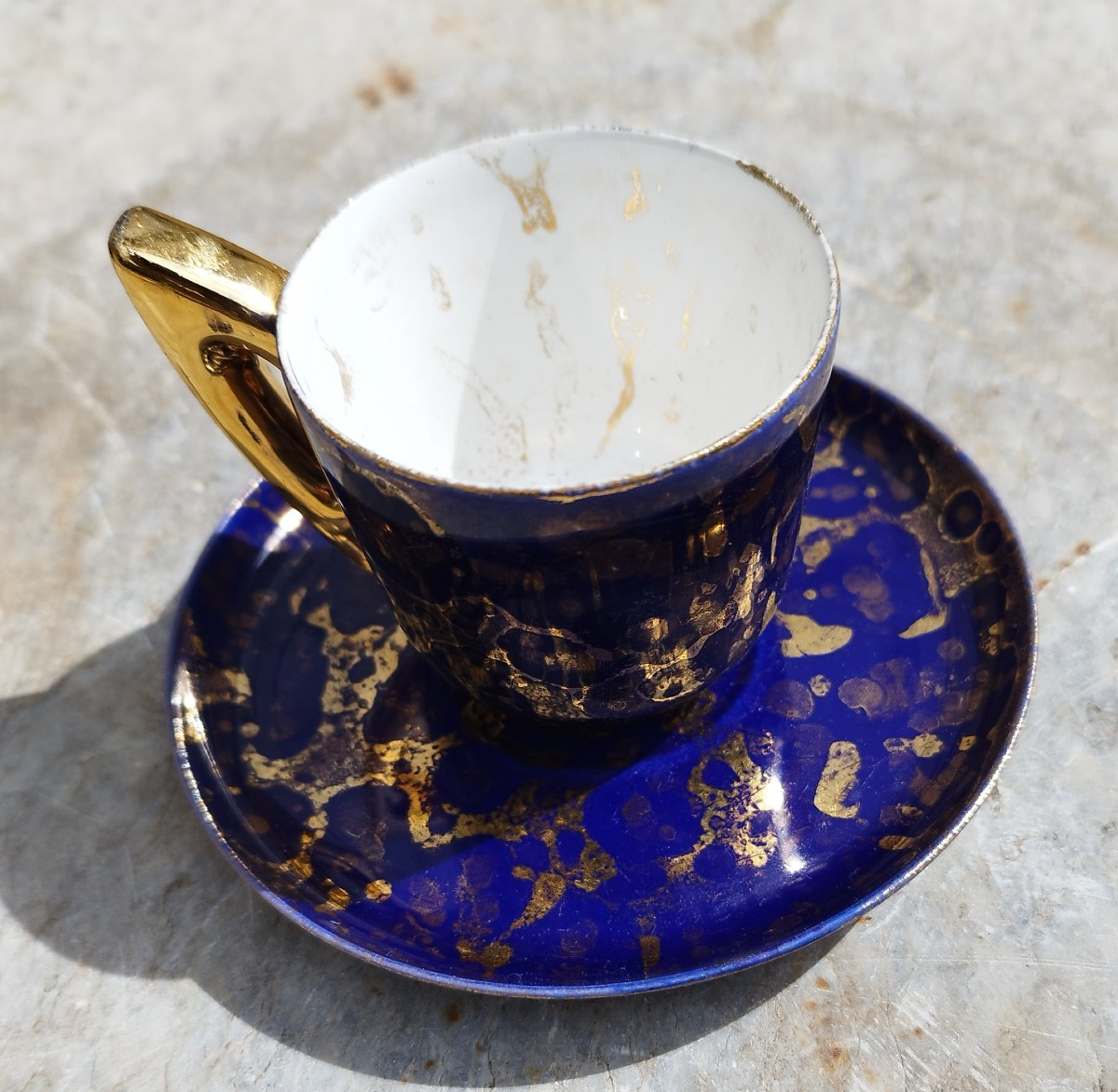 Sèvres Mazeau Faverot Art Deco Ceramic Mug-photo-2