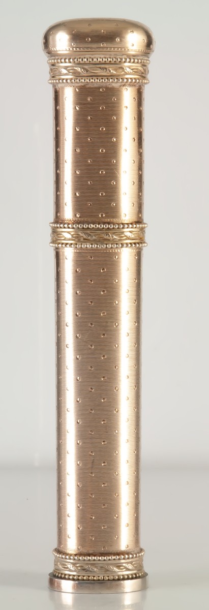 Sterling Silver Vermeil Sealing Wax Case-photo-3