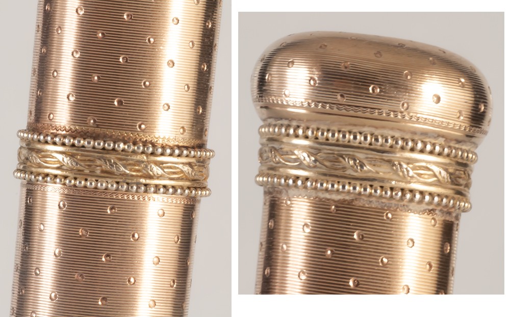 Sterling Silver Vermeil Sealing Wax Case-photo-1