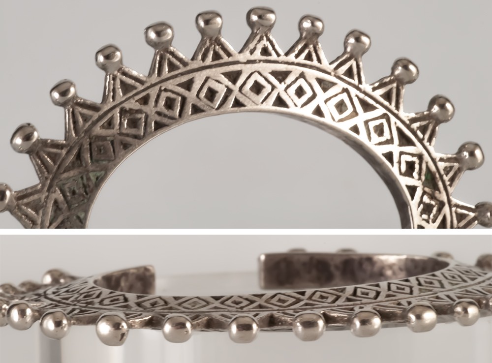 Bracelet Argent Timor Indonésie XIXème-photo-2