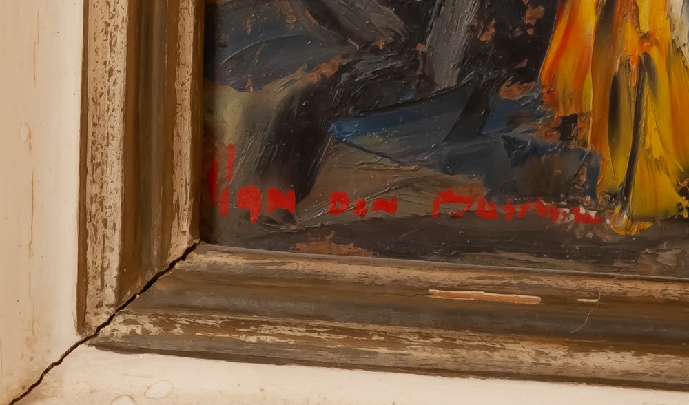 Georges Van Den Busche campement de gitans Saintes Marie de la Mer-photo-4