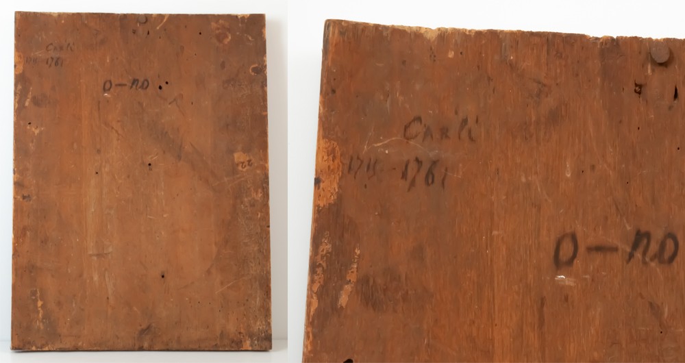 Le retour d'Egypte de la sainte famille Huile sur bois XVIIIè-photo-3