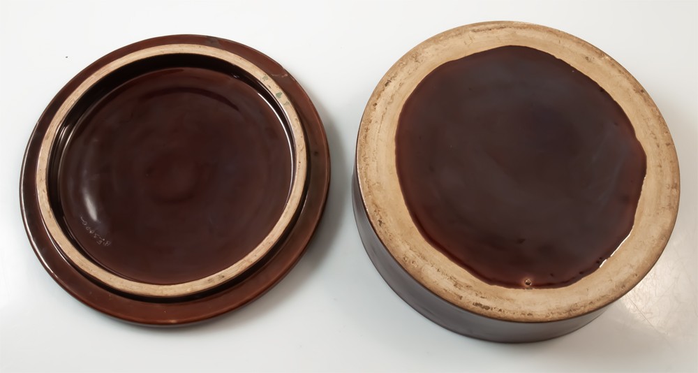 Roger Méquinion ( 1905-1985) Boite / Bonbonnière à décor de cupidon-photo-3