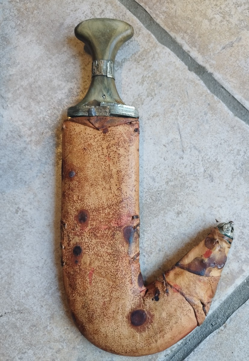 Poignard Oriental Jambiya Khanjar -photo-2