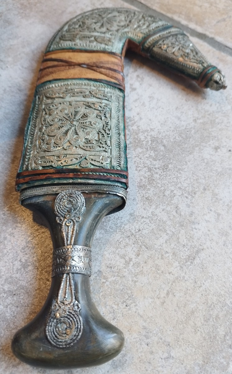 Poignard Oriental Jambiya Khanjar -photo-5