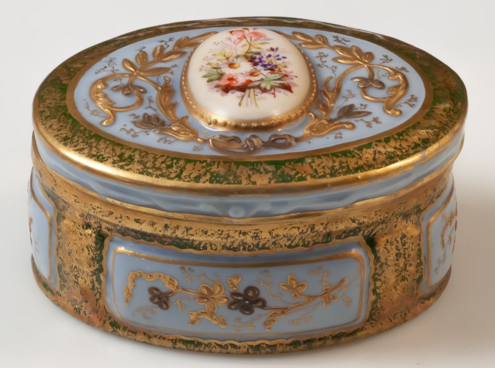 Petite boite en porcelaine-photo-3