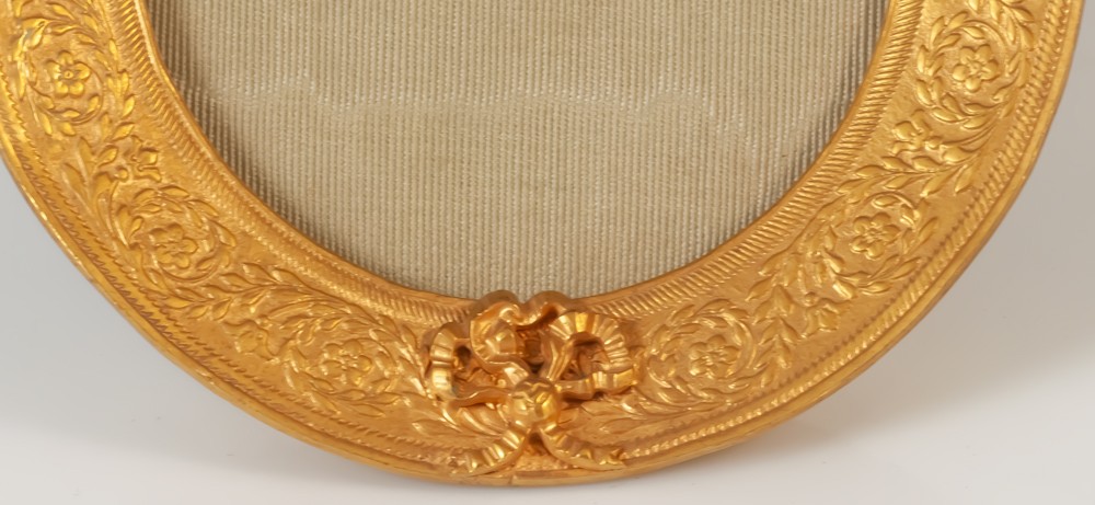 Empire Style Bronze Photo Or Miniature Frame-photo-4