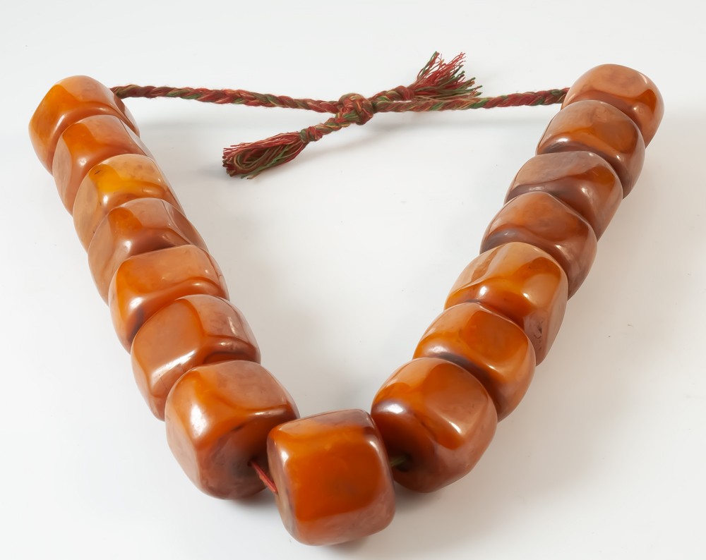 Collier Ambre copal -photo-2