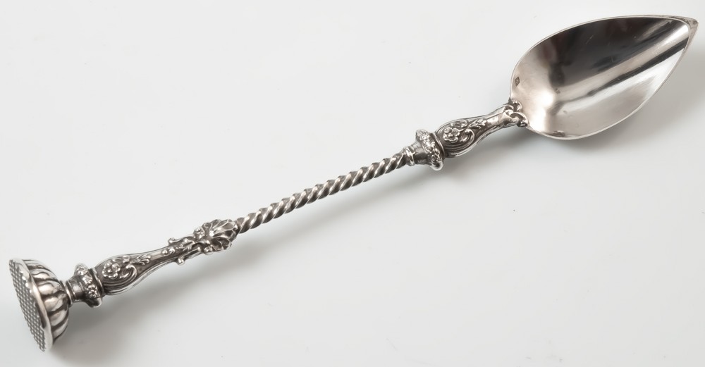 Minerva Silver Medicine Spoon