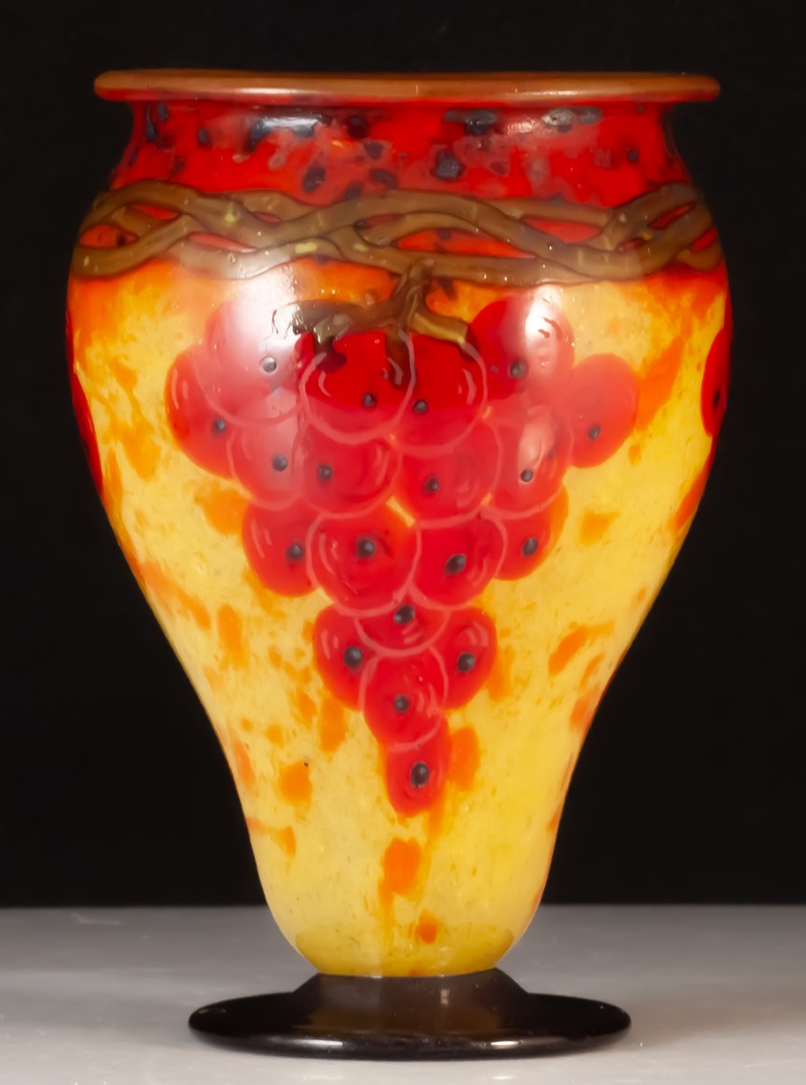 Charles Schneider Vase With Currants/sour Cherries-photo-3
