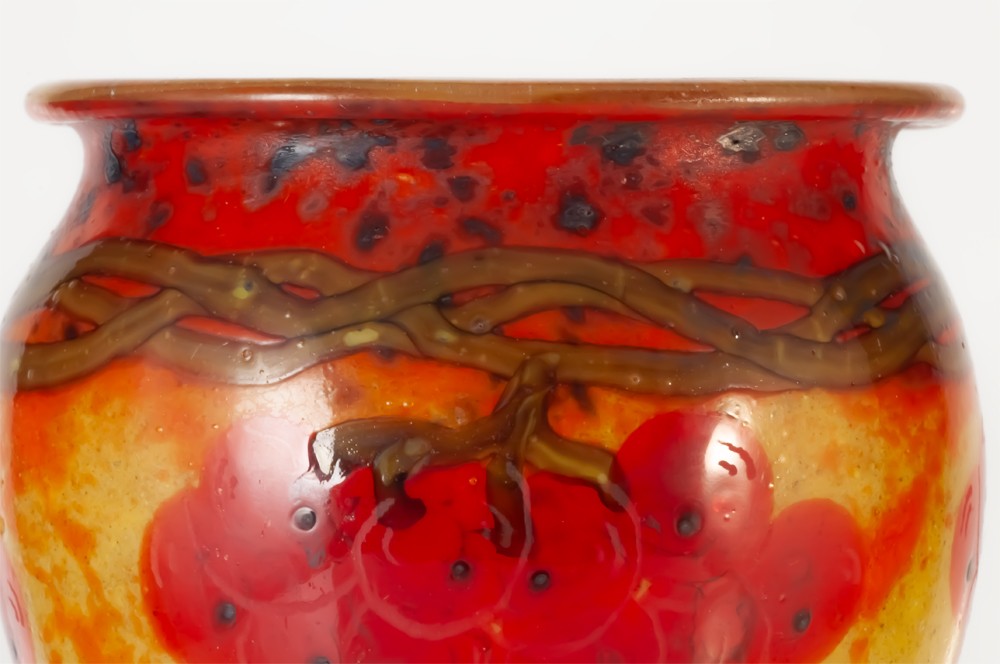Charles Schneider Vase With Currants/sour Cherries-photo-1