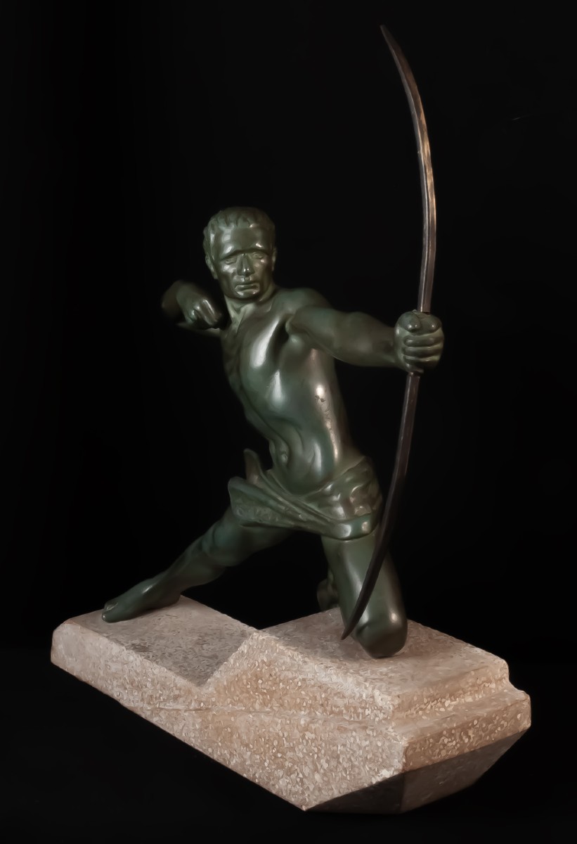 Max The Glassmaker, Spartan Archer, Art Deco-photo-3