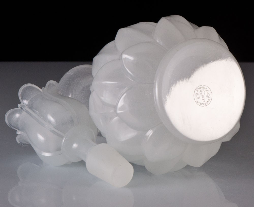 baccarat flacon en opaline ananas-photo-3