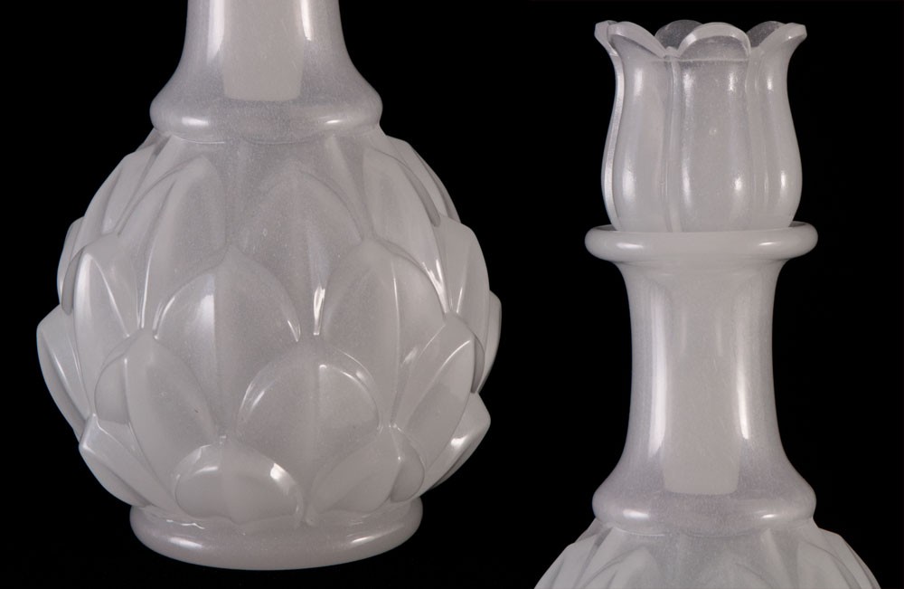 baccarat flacon en opaline ananas-photo-4