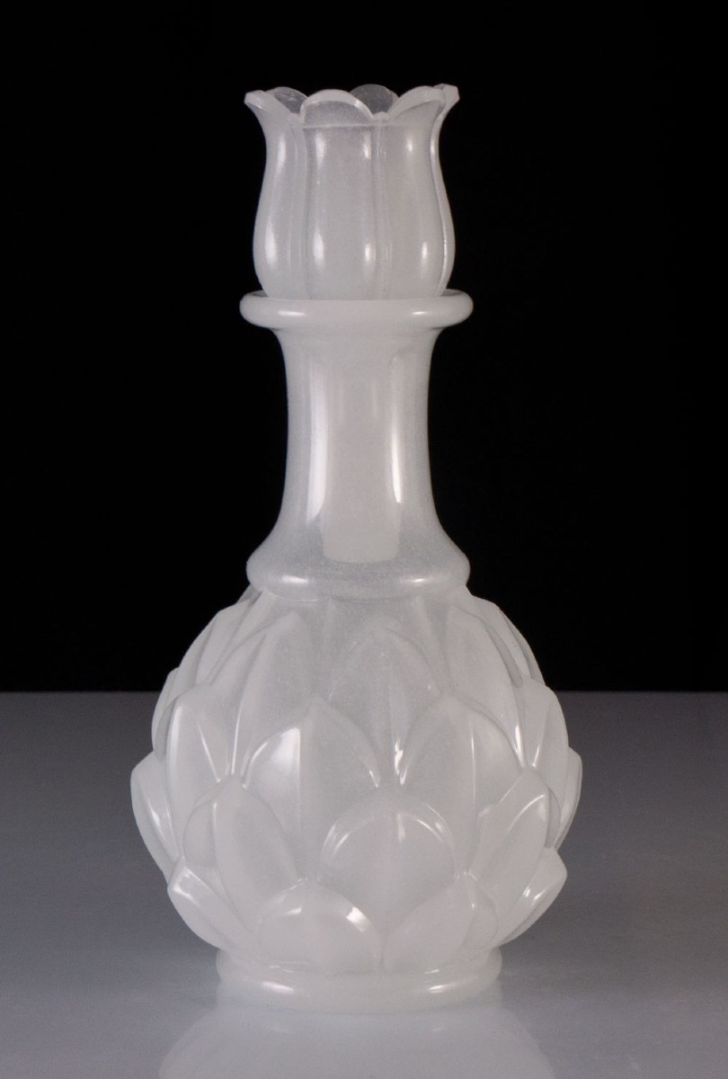 baccarat flacon en opaline ananas