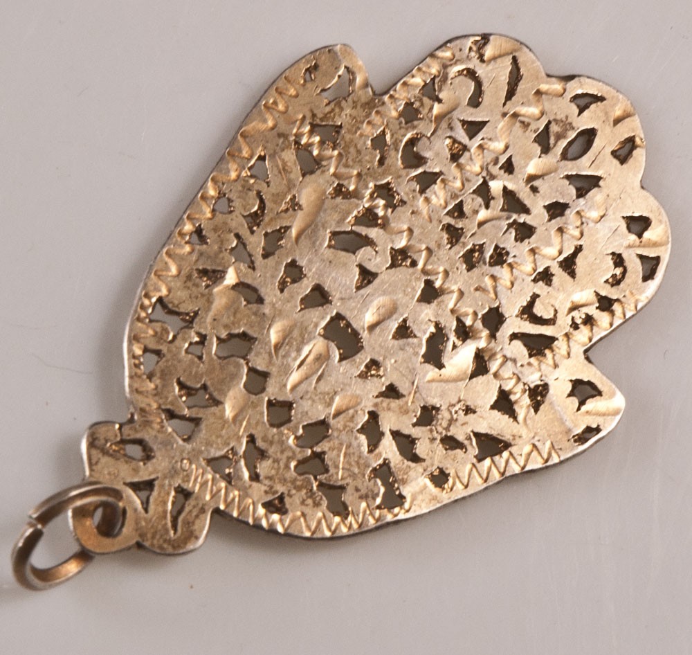 Silver-gilt Fatima Hand Pendant