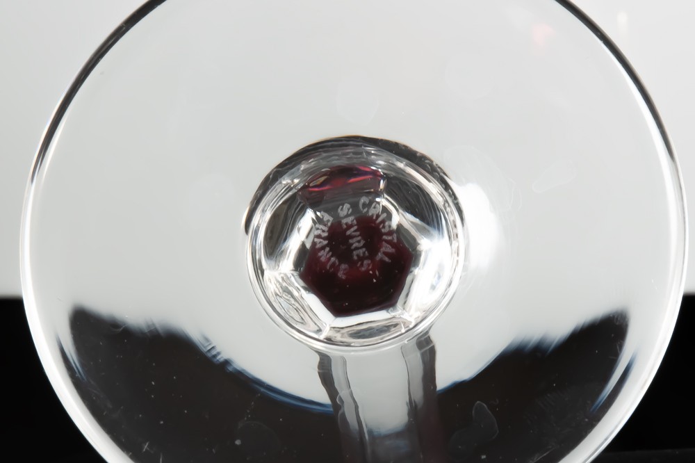 Verres de couleur cristal de Sèvres 149 euros pièce-photo-1