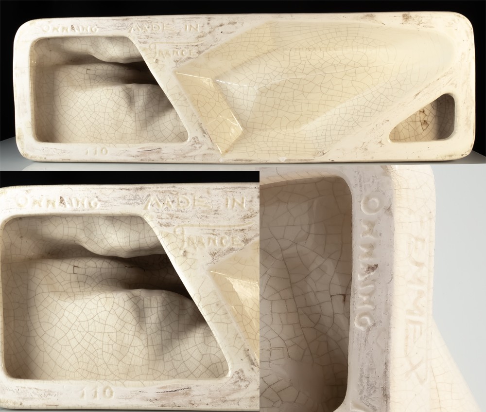 Onnaing femme en céramique Art Déco Made in France-photo-2