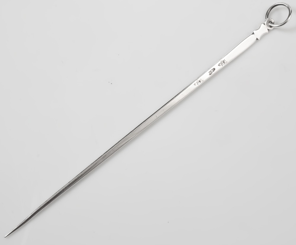 Eighteenth-century Silver Skewer / Skewer Pick-photo-2